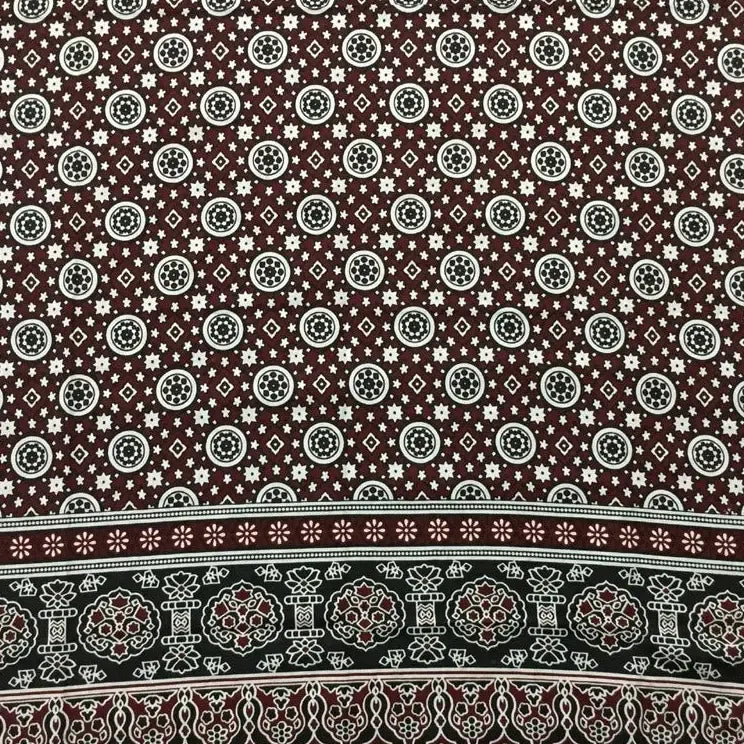 Ajrak Shawl — No. 001 — detail