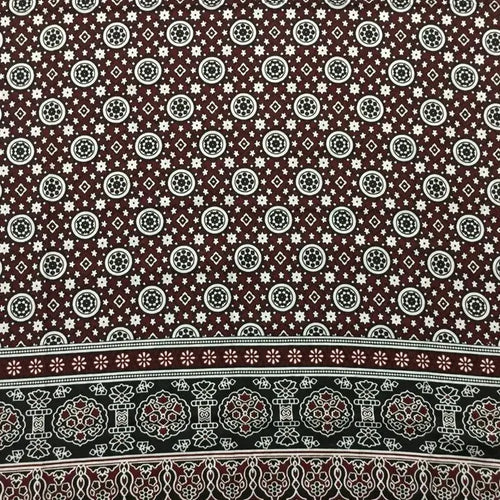 Ajrak Shawl — No. 001 — detail