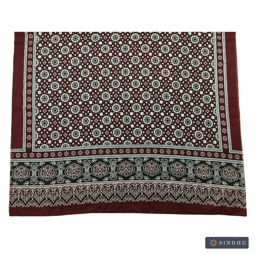 Ajrak Shawl — No. 001