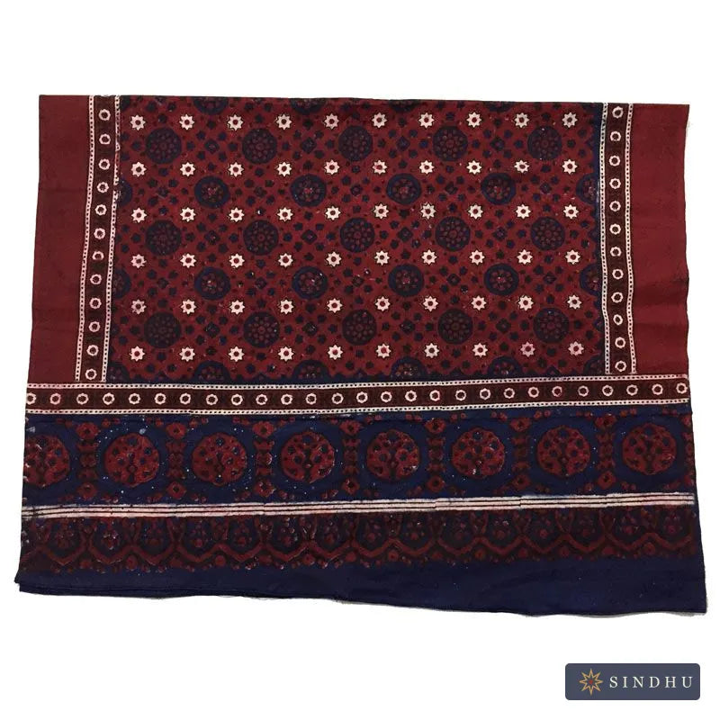 Kids Ajrak Shawl — No. 003