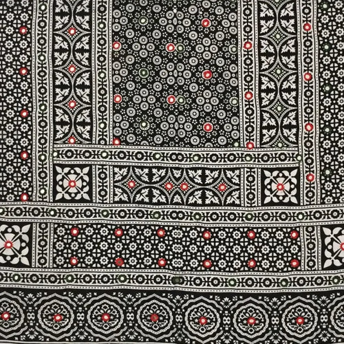 Ajrak Shawl — No. 005 — detail