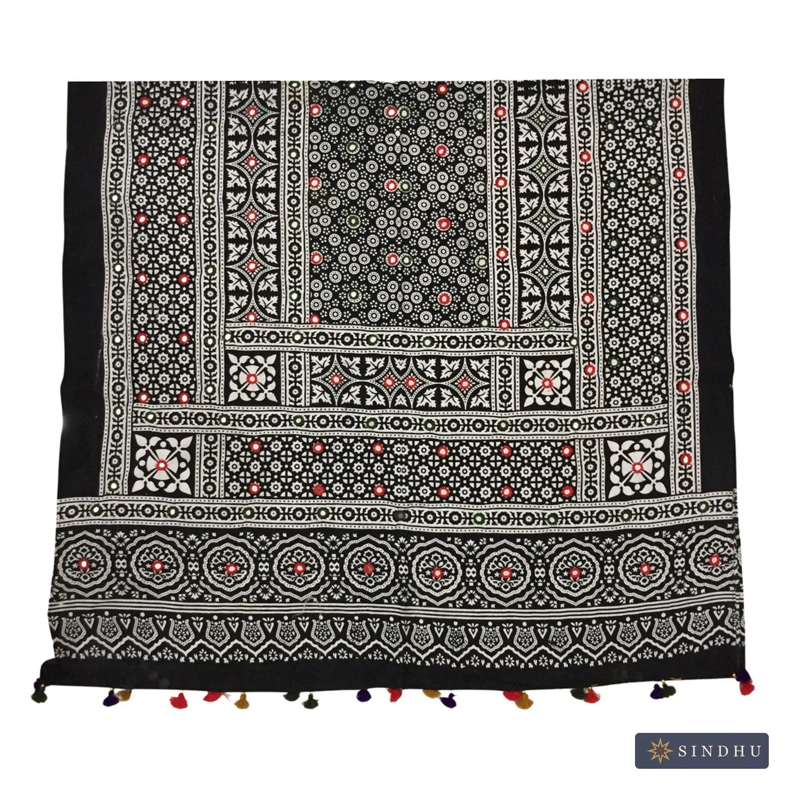 Ajrak Shawl — No. 005