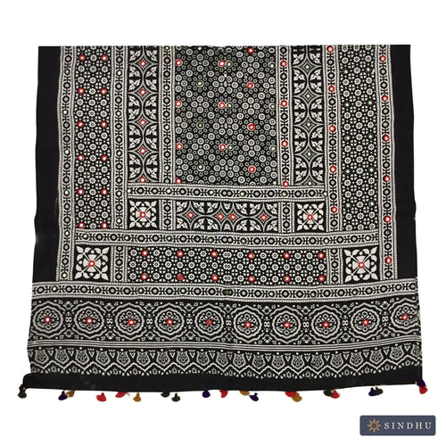 Ajrak Shawl — No. 005