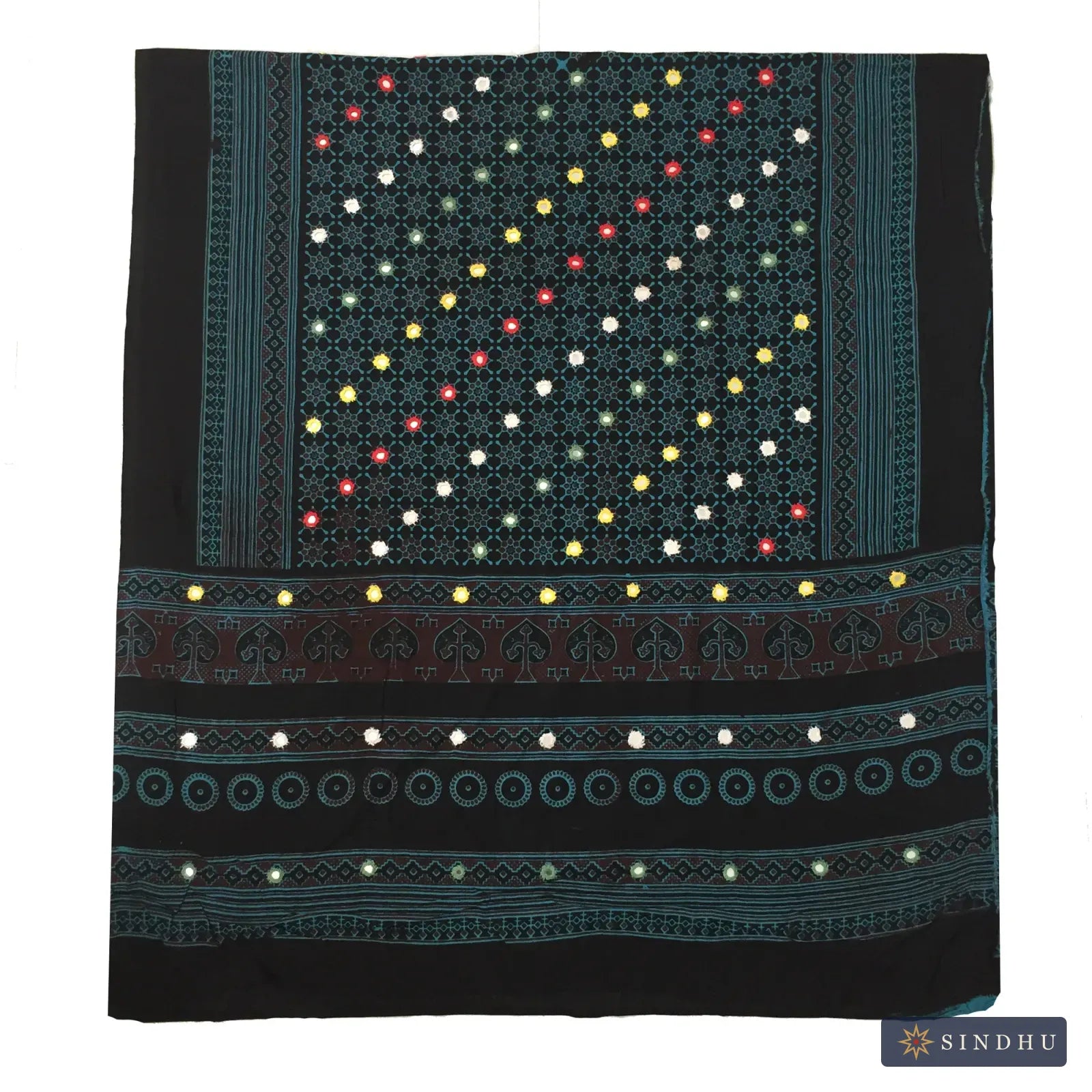 Ajrak Shawl — No. 006
