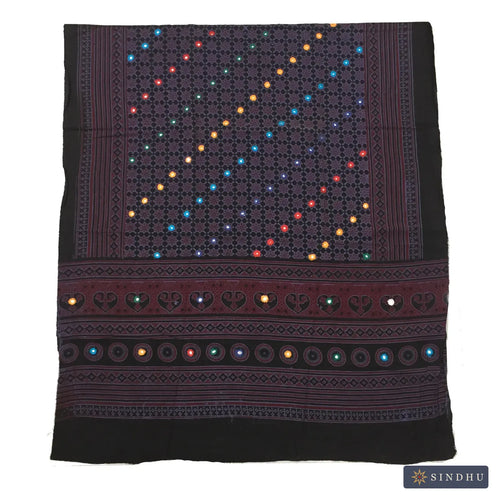 Ajrak Shawl — No. 007