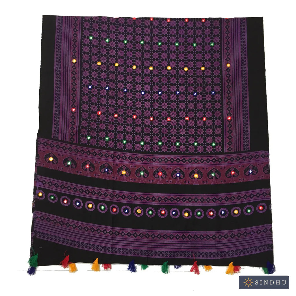 Ajrak Shawl — No. 014