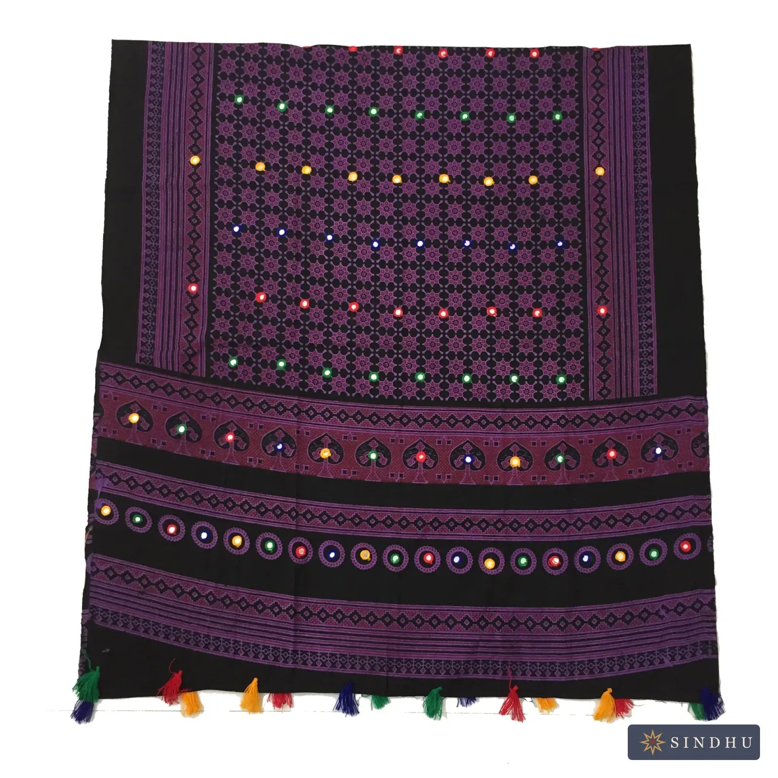 Ajrak Shawl — No. 014