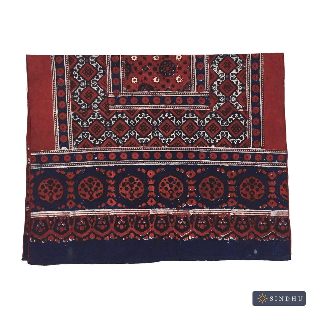 Kids Ajrak Shawl — No. 015