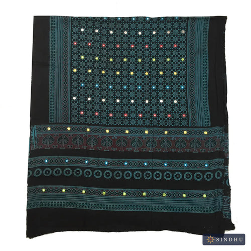 Ajrak Shawl — No. 017