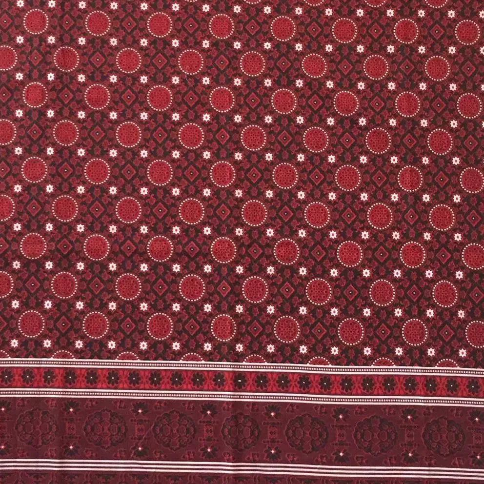 Ajrak Shawl — No. 021 — detail