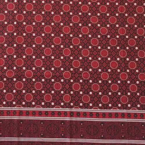 Ajrak Shawl — No. 021 — detail