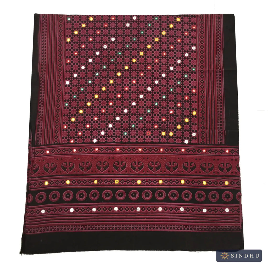 Ajrak Shawl — No. 025