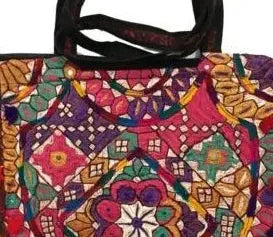 Hand-Embroidered Bag — No. 007 — detail