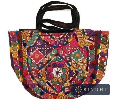 Hand-Embroidered Bag — No. 007