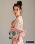 Hand-Embroidered Bag — No. 008