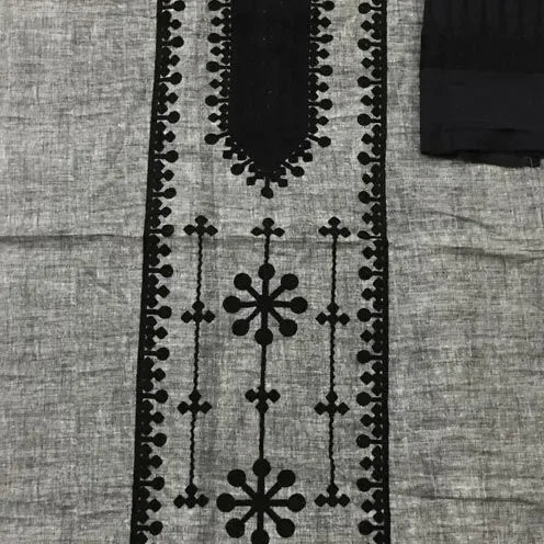 Embroidered Dress — No. 001 — detail