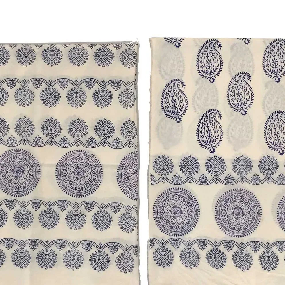 Block-Print Dress — No. 008 — detail