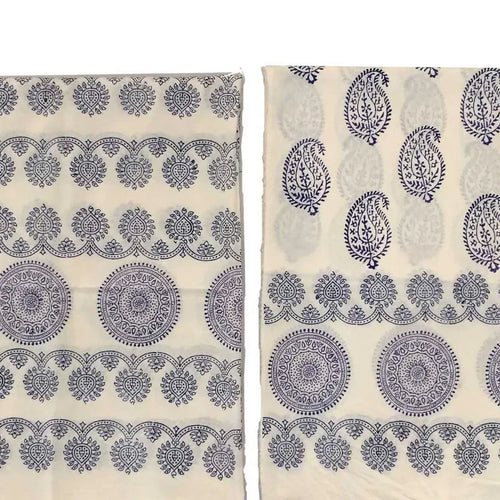 Block-Print Dress — No. 008 — detail