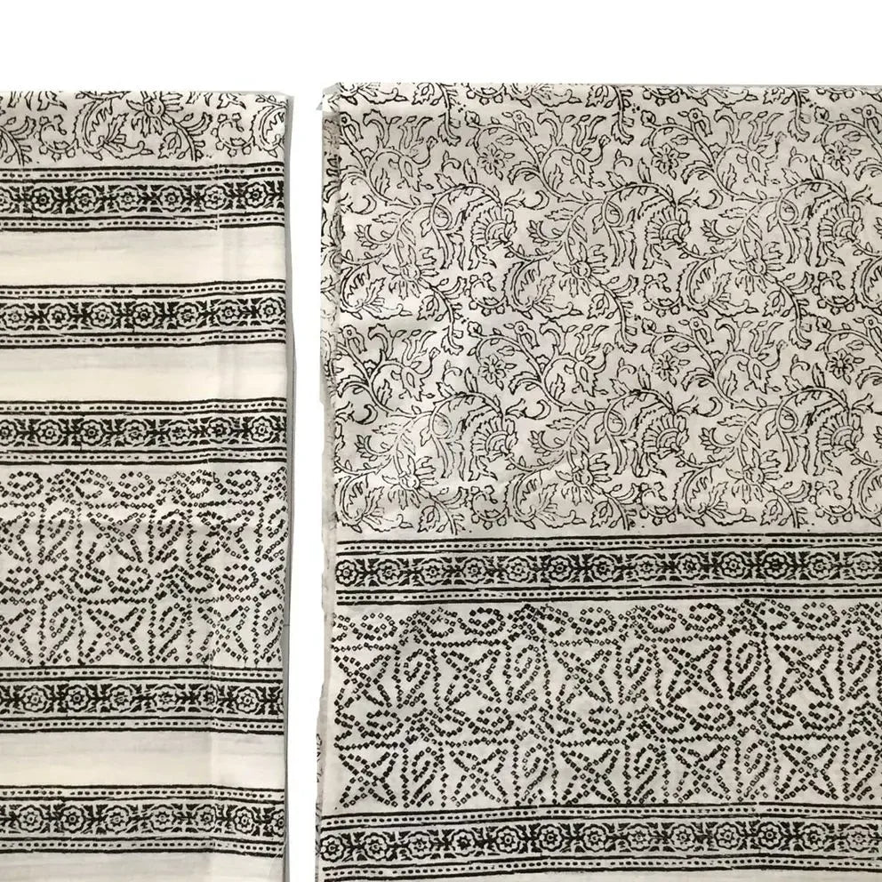 Block-Print Dress — No. 010 — detail