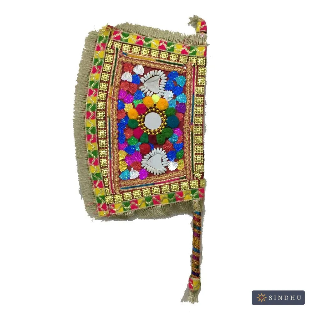 Handmade Mirror Fan — No. 004