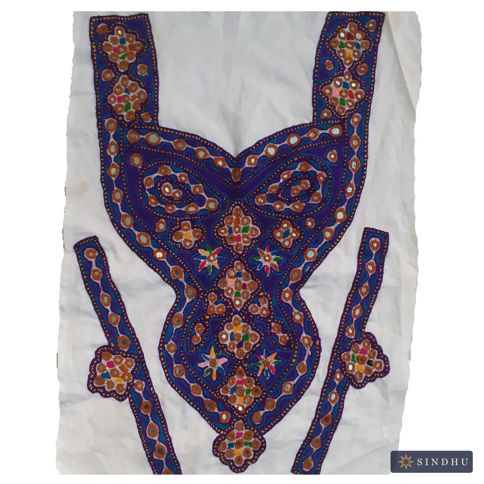 Hand-Embroidered Gala — No. 001