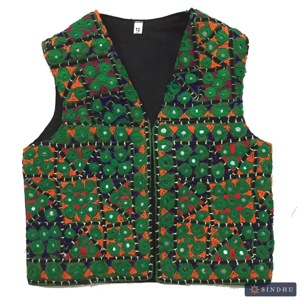 Kids Embroidered Koti — No. 018