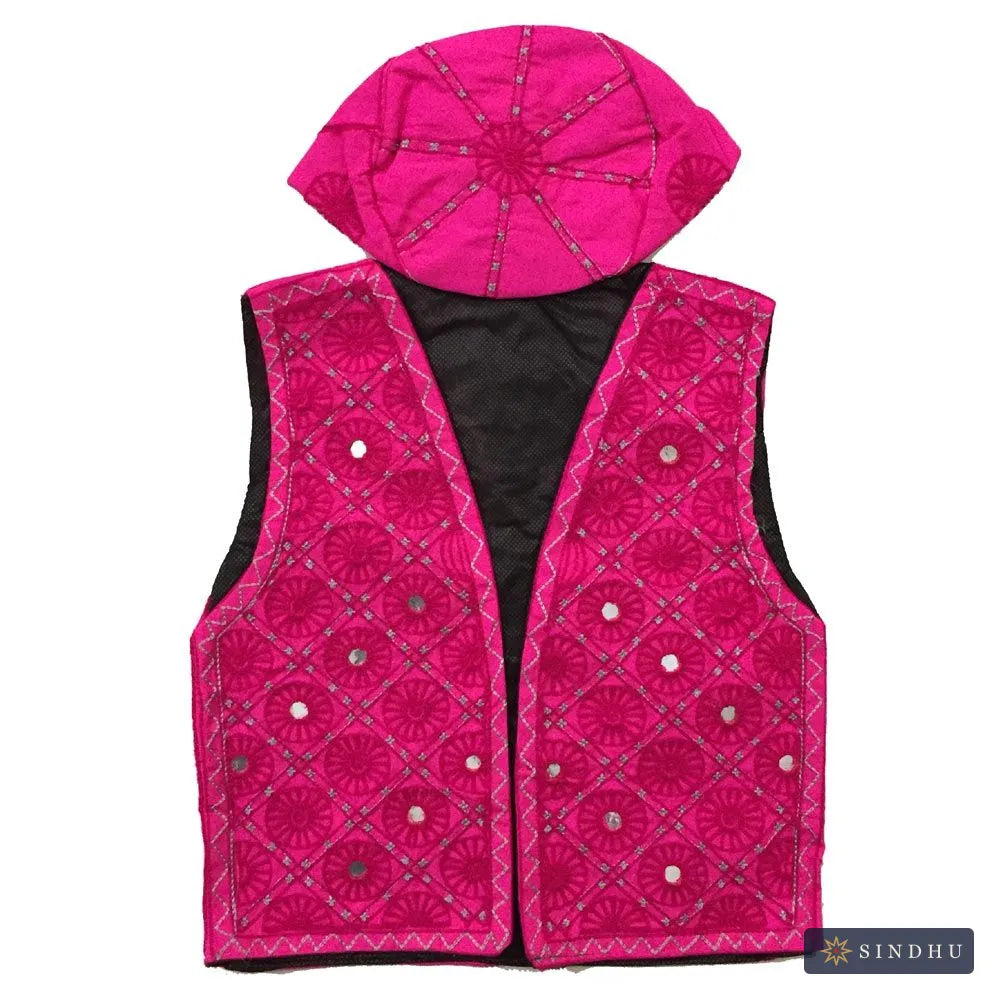 Kids Embroidered Waistcoat — No. 022