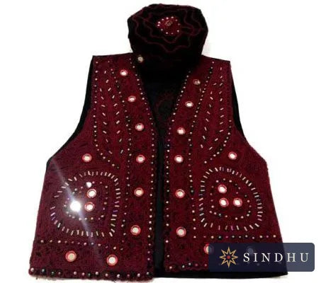 Kids Embroidered Waistcoat — No. 027