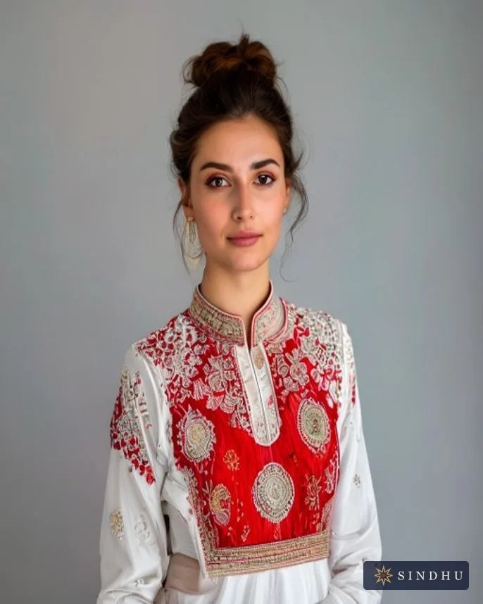 Women's Embroidered Waistcoat — No. 031