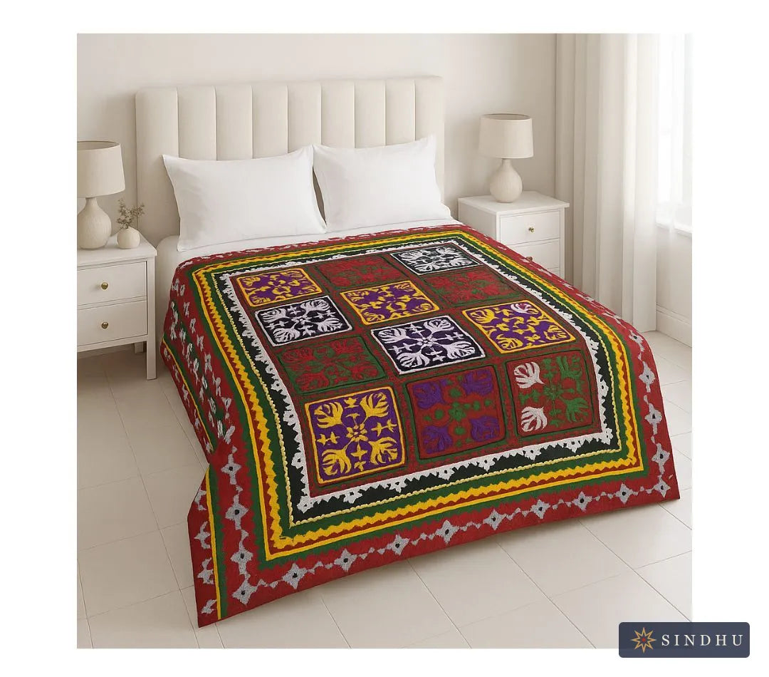 Sindhi Ralli Quilt — No. 001