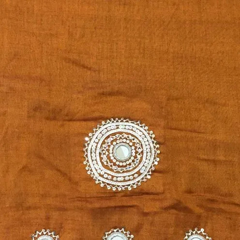 Hand-Embroidered Women's Shalwar — No. 005 — detail