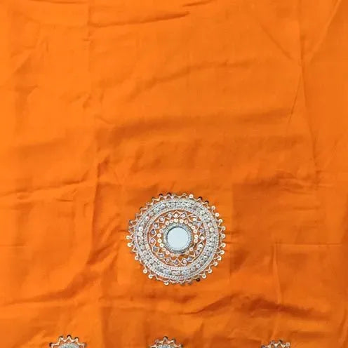 Hand-Embroidered Women's Shalwar — No. 007 — detail