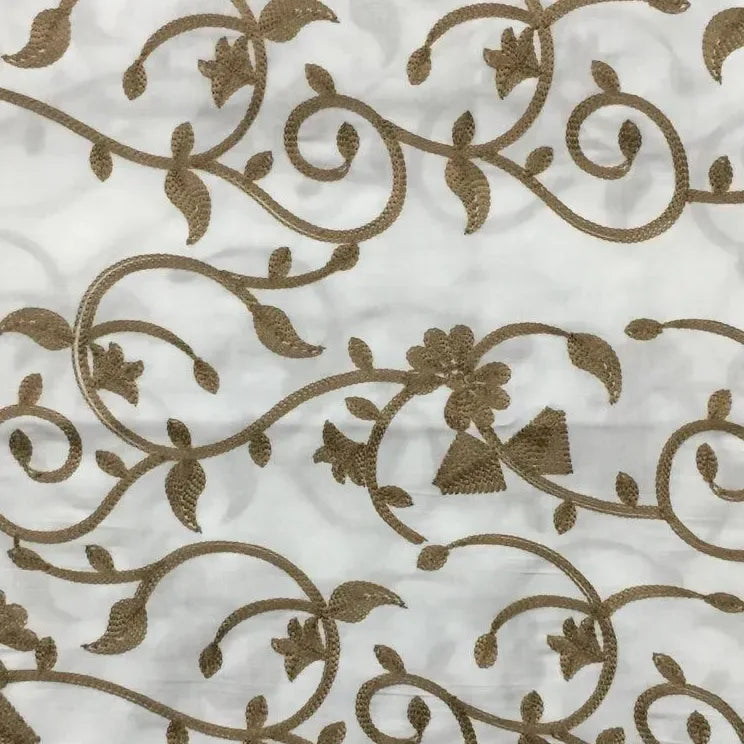 Women's Embroidered Shawl — No. 003 — detail