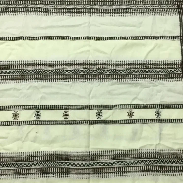 Handwoven Susi Shawl — No. 008 — detail