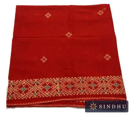 Embroidered Shawl — No. 012