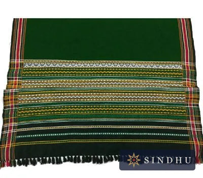 Men's Embroidered Shawl — No. 013