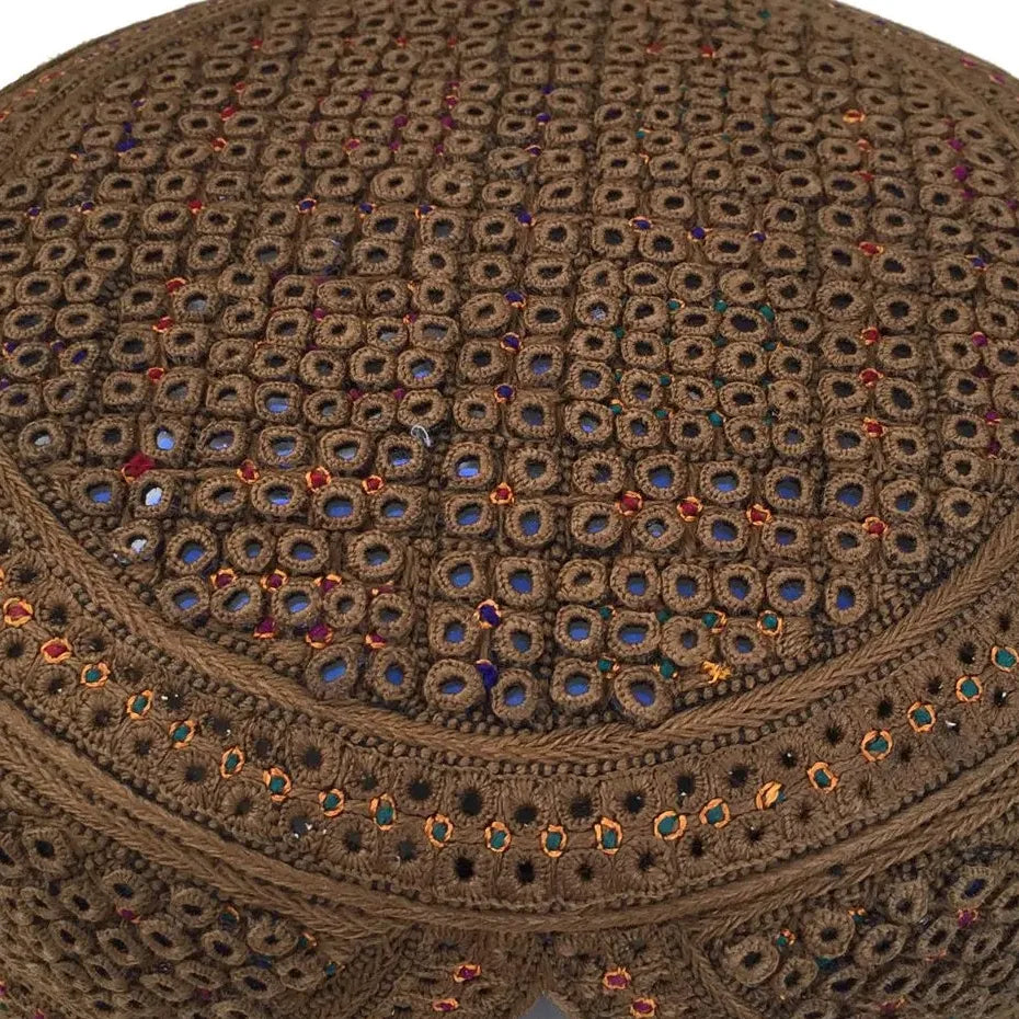 Wedding Sindhi Topi — No. 026 — detail