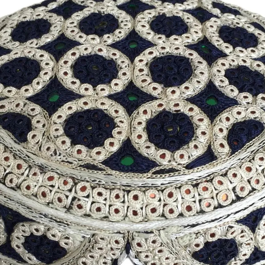 Wedding Sindhi Topi — No. 027 — detail