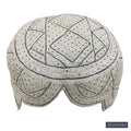 White Sindhi Topi — No. 028